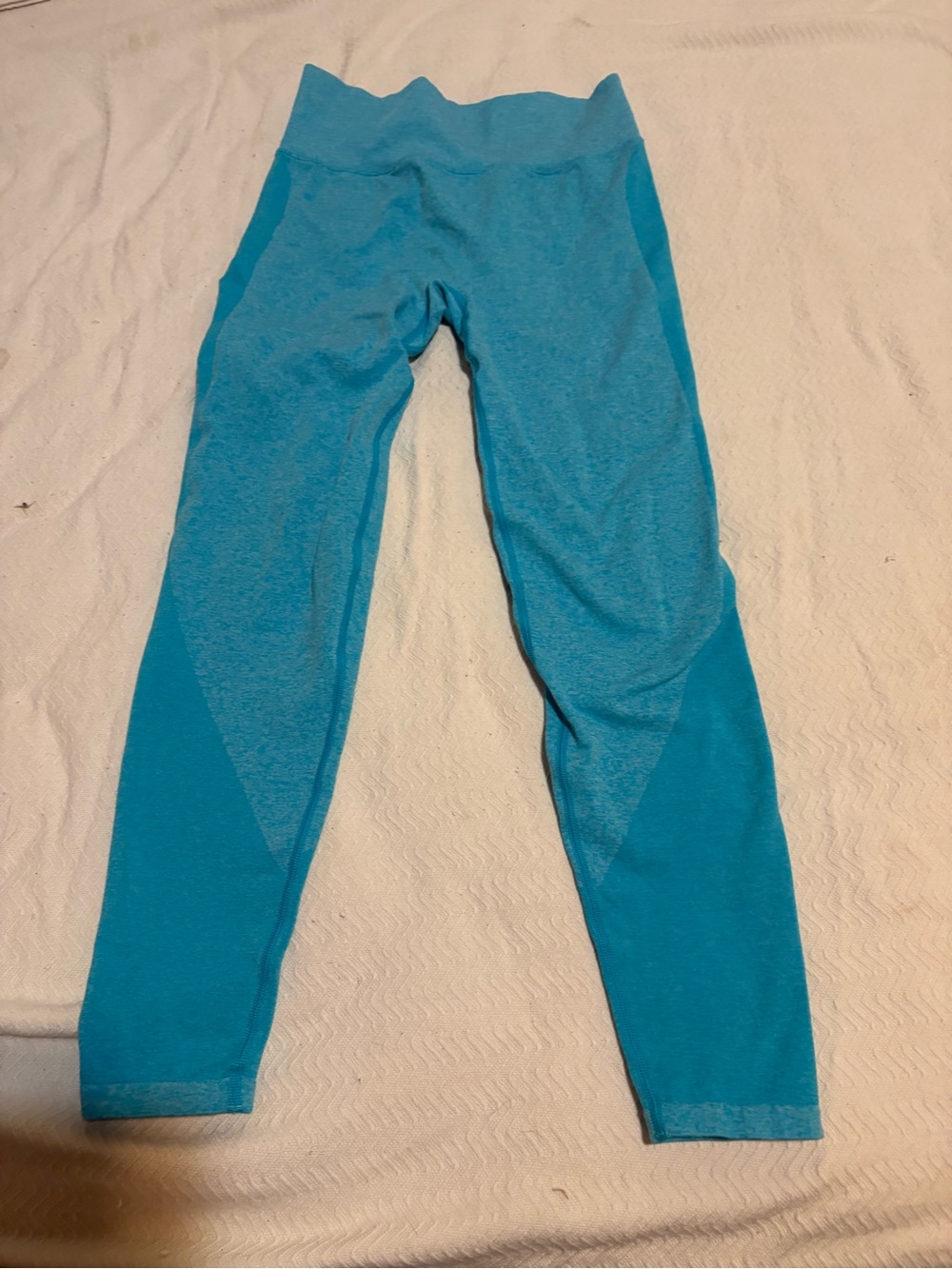 PINK Victoria's Secret Teal Blue Seamless Leggings